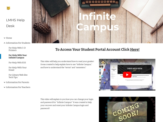 for-help-with-your-infinite-campus screenshot