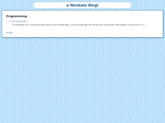 tags/programming screenshot