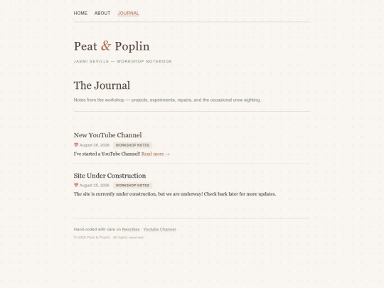 journal screenshot