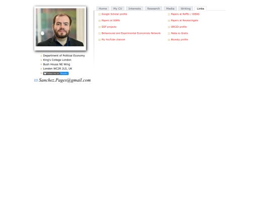 links screenshot