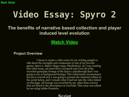 essays/se screenshot