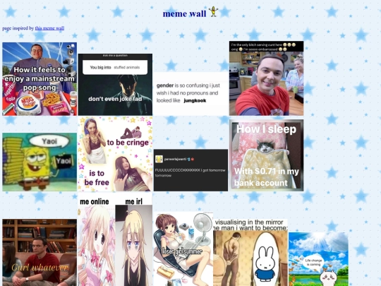 memewall screenshot