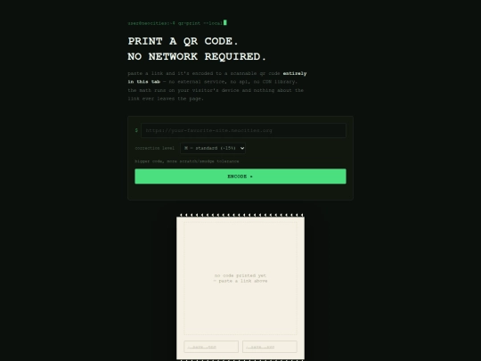local-qr-printer-v2 screenshot