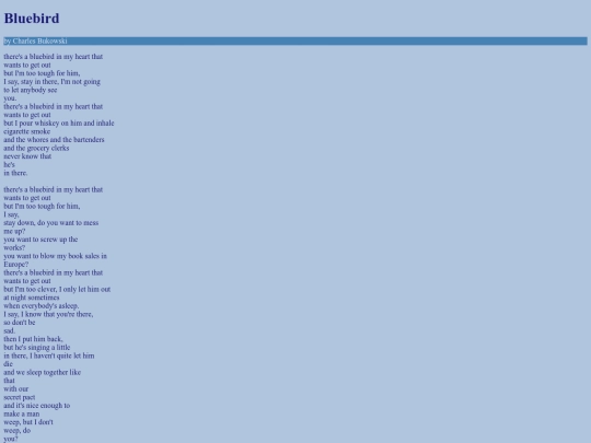bluebird screenshot