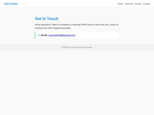 contact screenshot