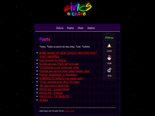 archive screenshot