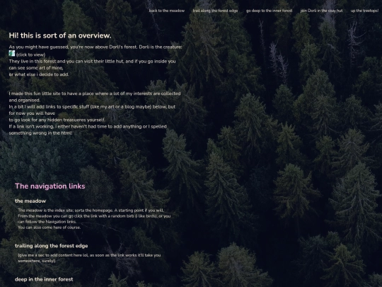 treetops screenshot