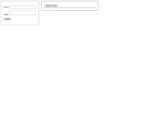 Session Storage/Practica screenshot