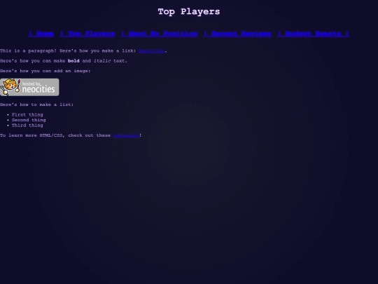Top-Players screenshot