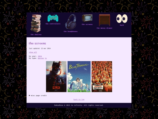 medialogs/screens screenshot