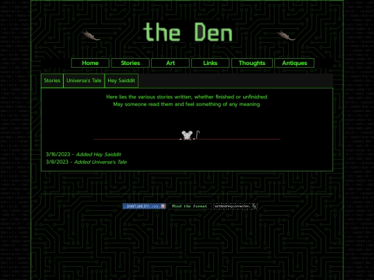 stories screenshot
