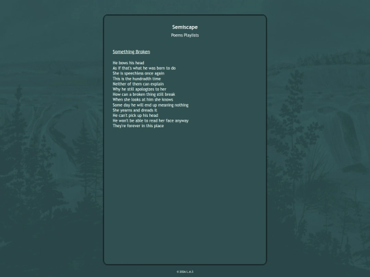 poem-Something_Broken screenshot
