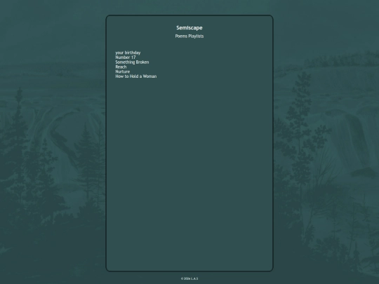 poems screenshot