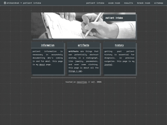 intake screenshot