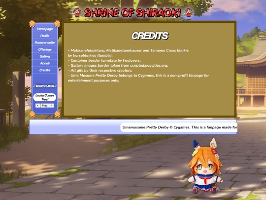 credits screenshot