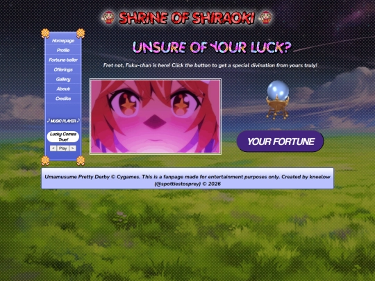 fortuneteller screenshot