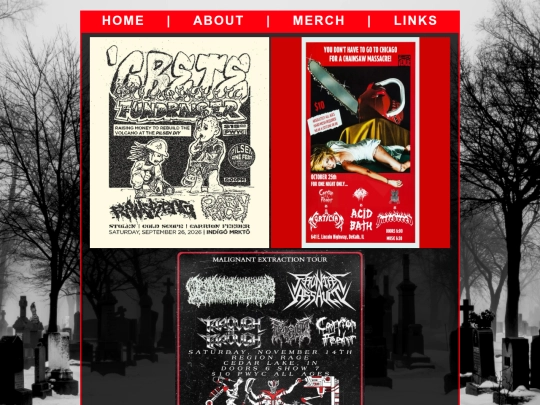 events screenshot