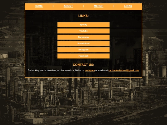links screenshot