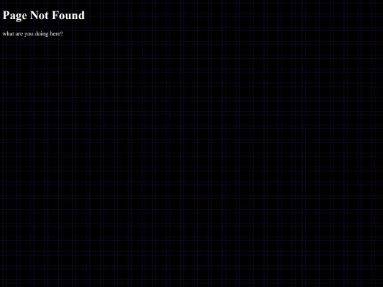 not_found screenshot