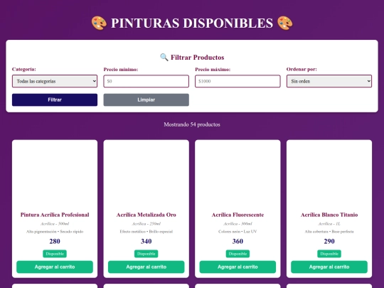 PINTURAS screenshot