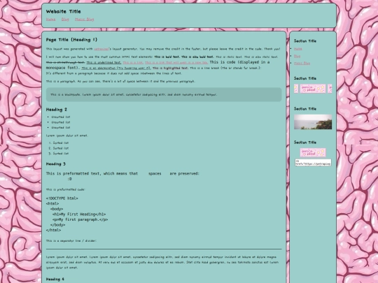 index screenshot