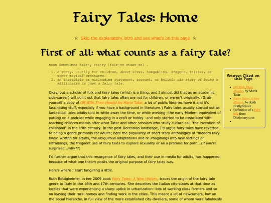 folkloreandfairytales/folkloreandfairytaleshome screenshot
