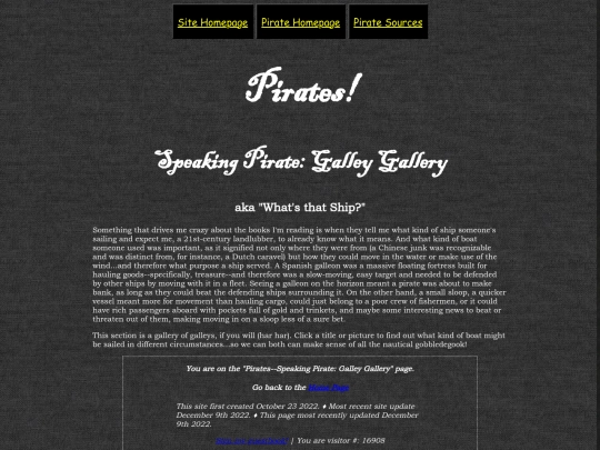 pirates/galleygallery screenshot