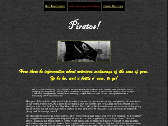 pirates/pirateshome screenshot