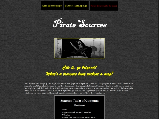 pirates/piratesources screenshot