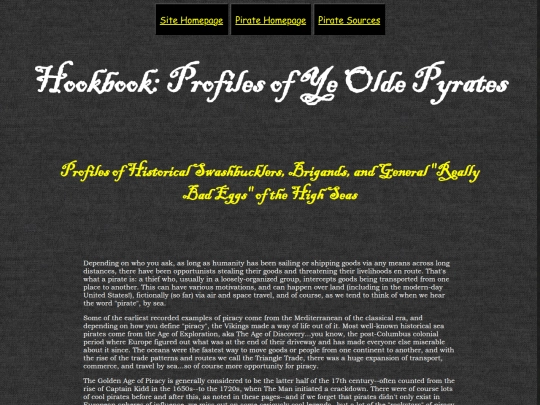 pirates/piratesprofiles/profilelanding screenshot