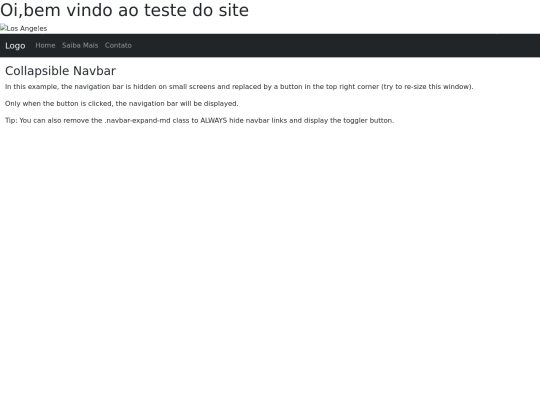 projetosite/home screenshot