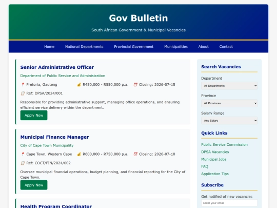 index screenshot
