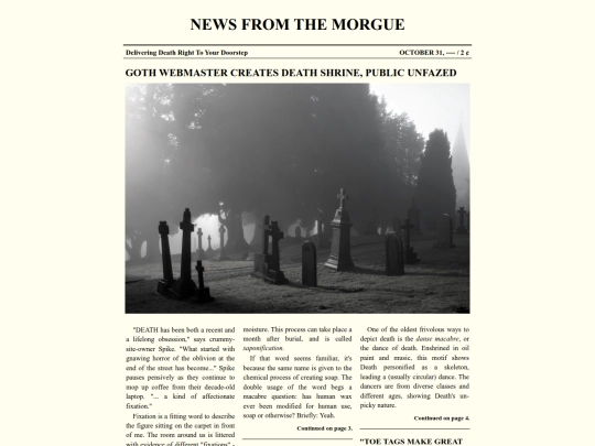 newsmorgue screenshot