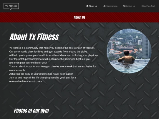 About Us screenshot