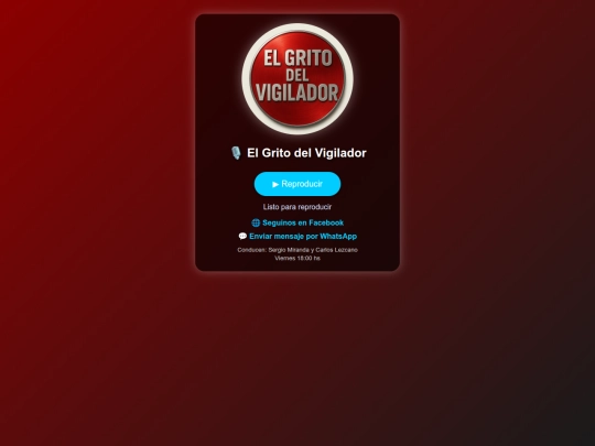 4 RADIO EL GRITO DEL VIGILADOR screenshot