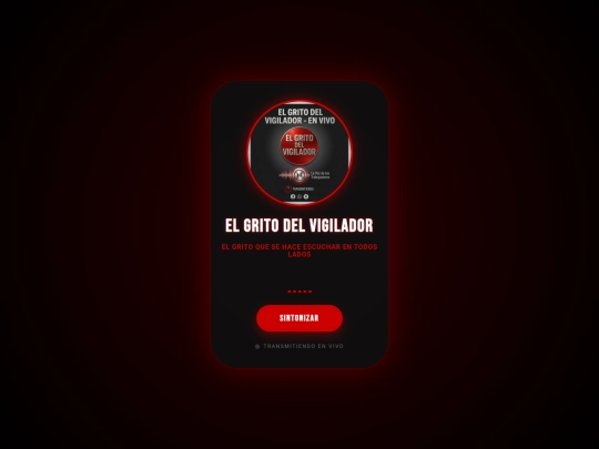 NUEVA RADIO EL GRITO DEL VIGILADOR título screenshot