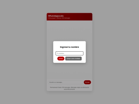 PUCALUCHAT screenshot