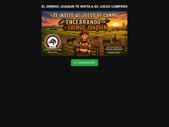 encerrando con el gringo joaquin screenshot