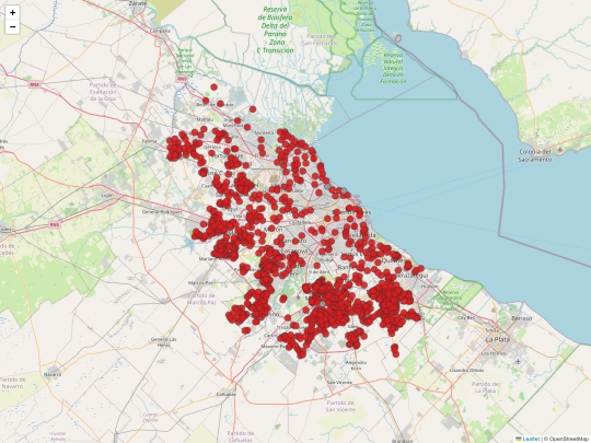 mapas de sitios y pozos screenshot