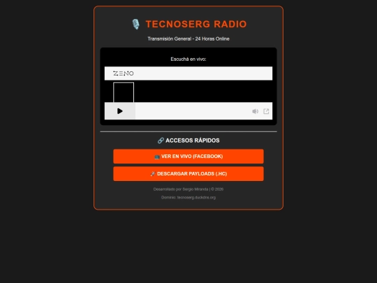 prueba radio screenshot