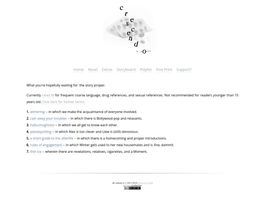 crescendo/story screenshot