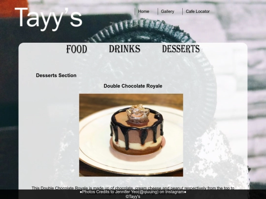 PhotoGallery-Desserts screenshot