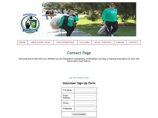 contact screenshot