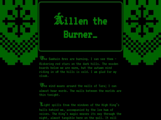 stories/Áillen the Burner screenshot