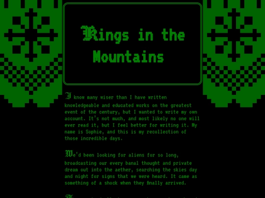 stories/Kings in the Mountains screenshot