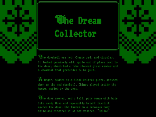 stories/The Dream Collector screenshot