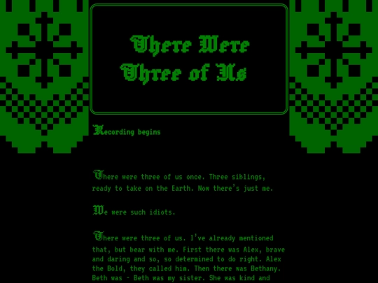stories/There Were Three of Us screenshot