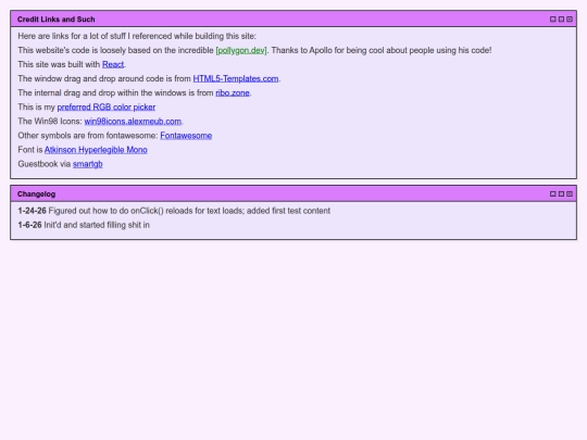 internal/credits screenshot