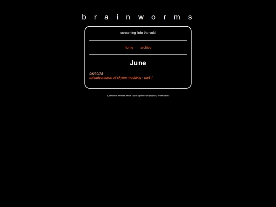 archive screenshot