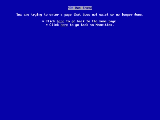 not_found screenshot